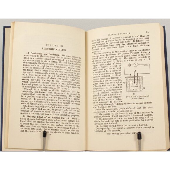 Principles of Electricity in MKS Units by A Morley and E Hughes,  1956 - Picture 4 of 10